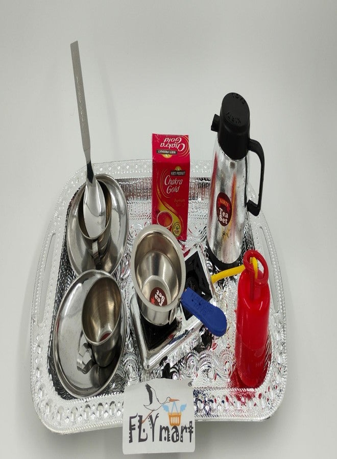 FLYmart Stylish Mordern Toy Tea Tray Set Pack 1 - Image 1